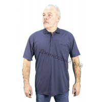 Футболка KOLOR POLO синий (451)