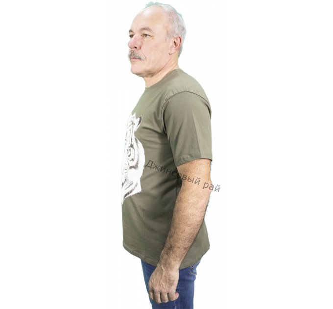 Футболка RAMOSS хаки (04)