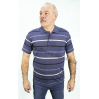 Футболка KOLOR POLO полоса (216)