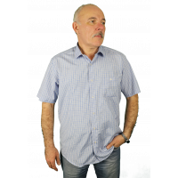 Рубашка короткий рукав BOCHROUN клетка 705