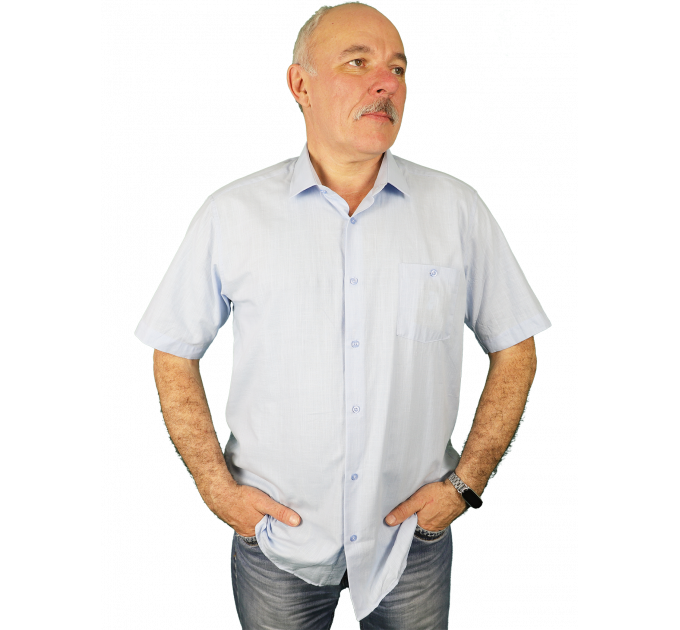 Рубашка короткий рукав BOCHROUN клетка 710