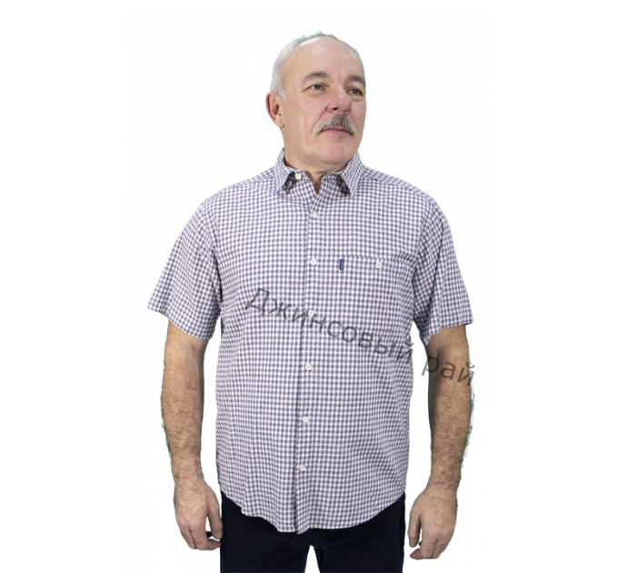 Рубашка Leon (404) клетка