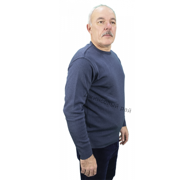 Свитер Пуловер L,ONN серо - голубой 107