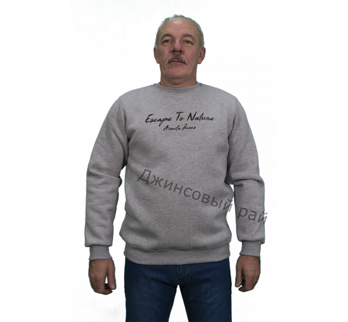 Толстовка RAMOSS 4064 светло-серый (02)
