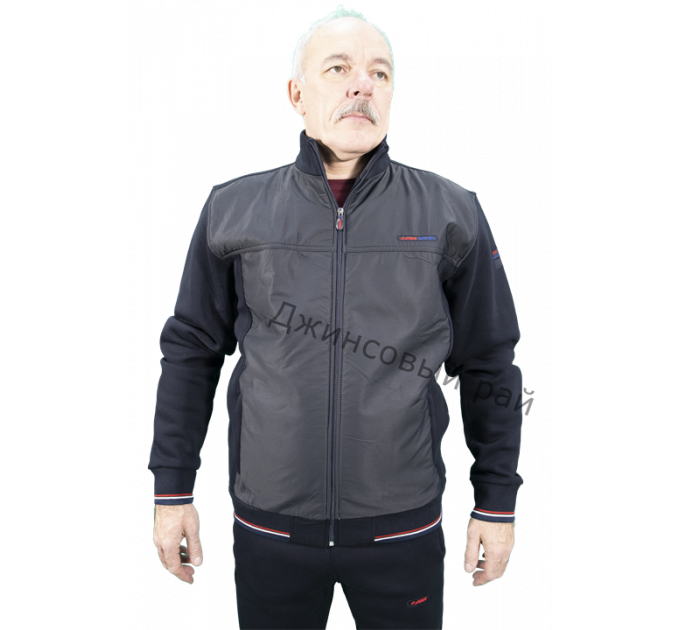 Спортивная куртка L,ONN 7096 чернильно - синий 01