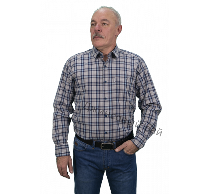 Рубашка Leon (304) клетка
